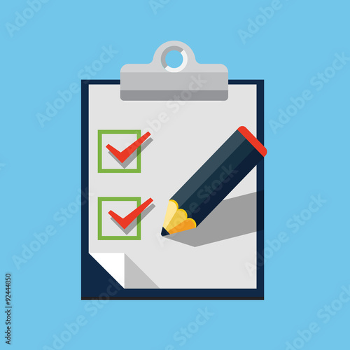 Vector checklist icon