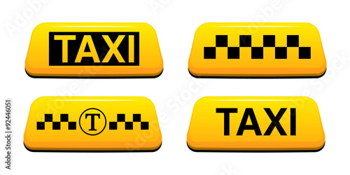 Taxi sign