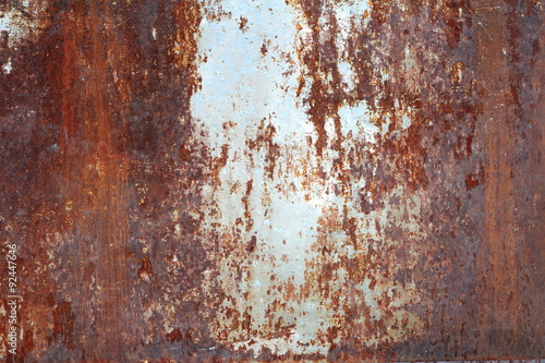 rust on metal surface
