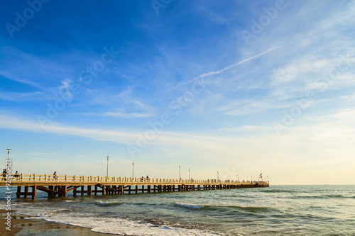 Wallpaper Mural forte dei marmi pier view Torontodigital.ca