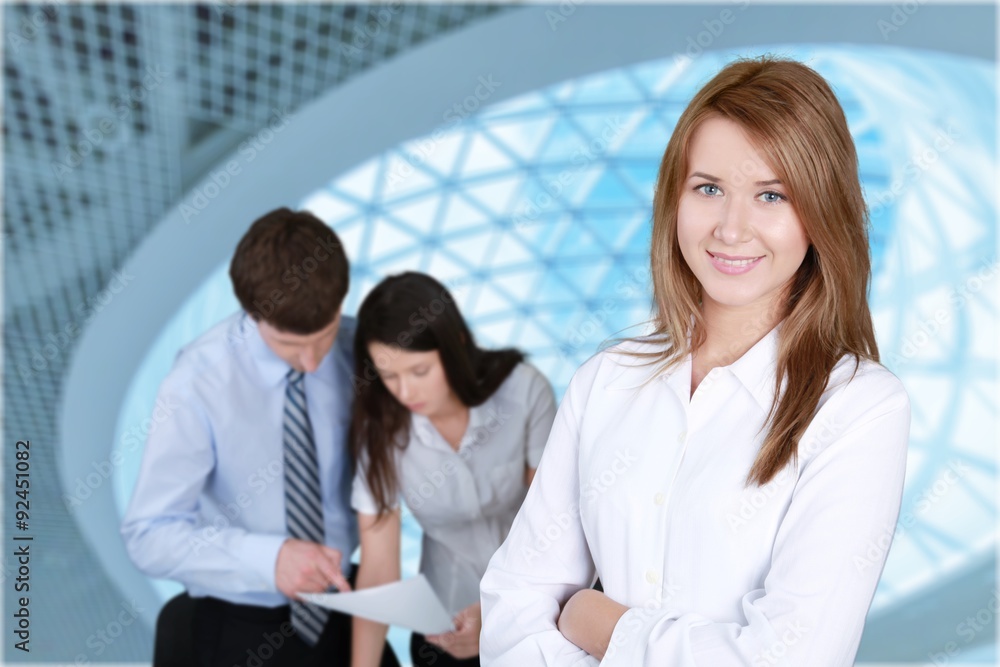 Fototapeta premium Business People.