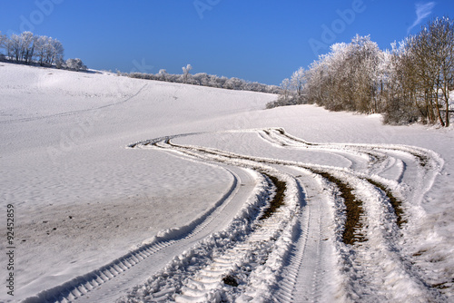 Spuren im Schnee © Thomas Otto
