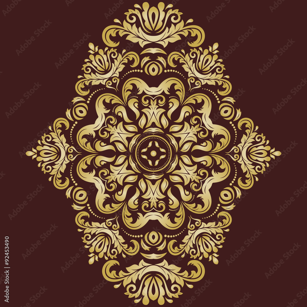 Oriental Abstract Vector Pattern Oriental Abstract Vector Pattern