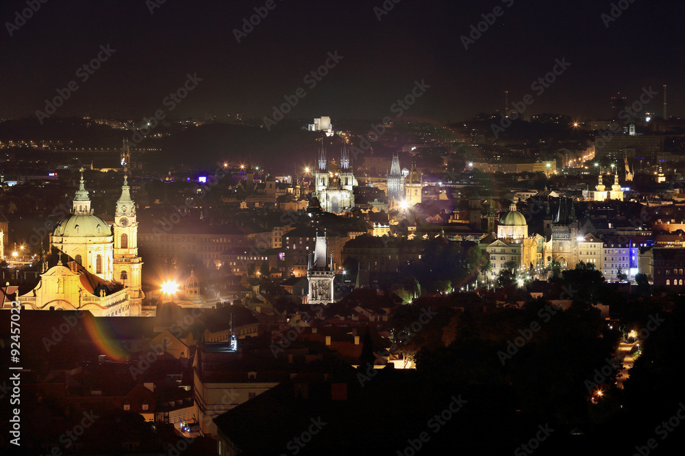Night Prague City, Czech Republic Night Prague City, Czech Republic