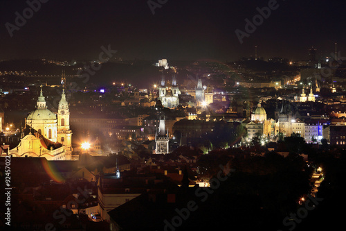 Night Prague City, Czech Republic