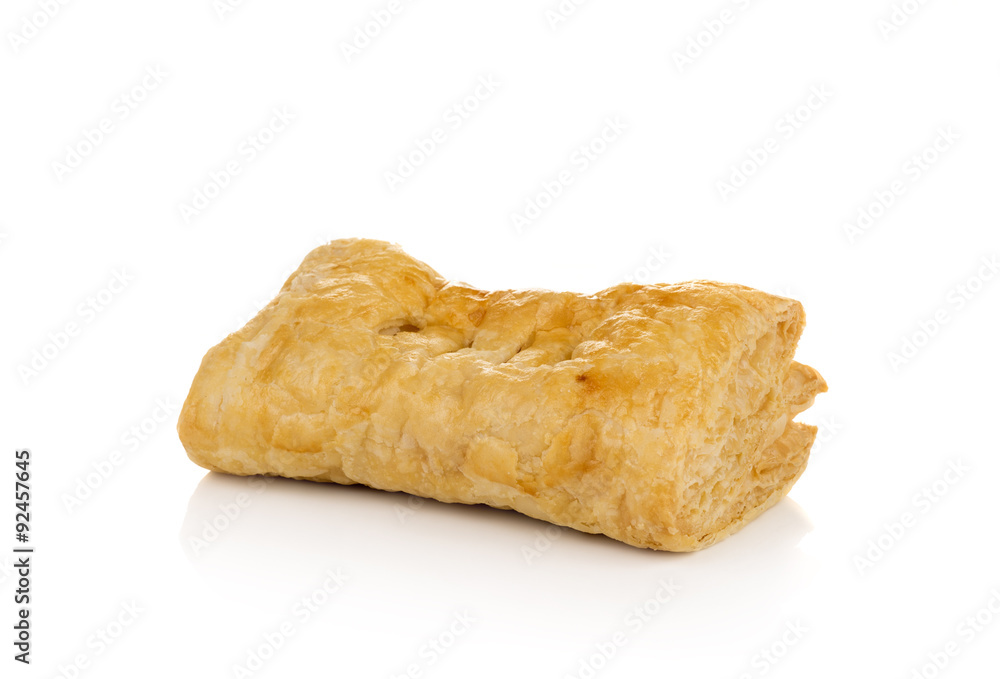 Tuna Pie on white background Tuna Pie on white background