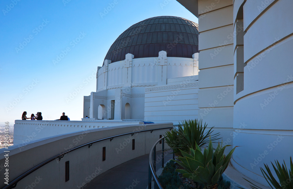 Fototapeta premium U.S.A., California, Los Angeles, the Griffith Observatory