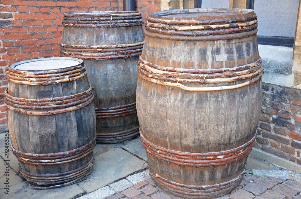 Fototapeta premium Beer Barrels
