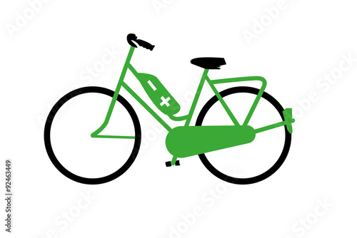 Elektrofahrrad Vektor