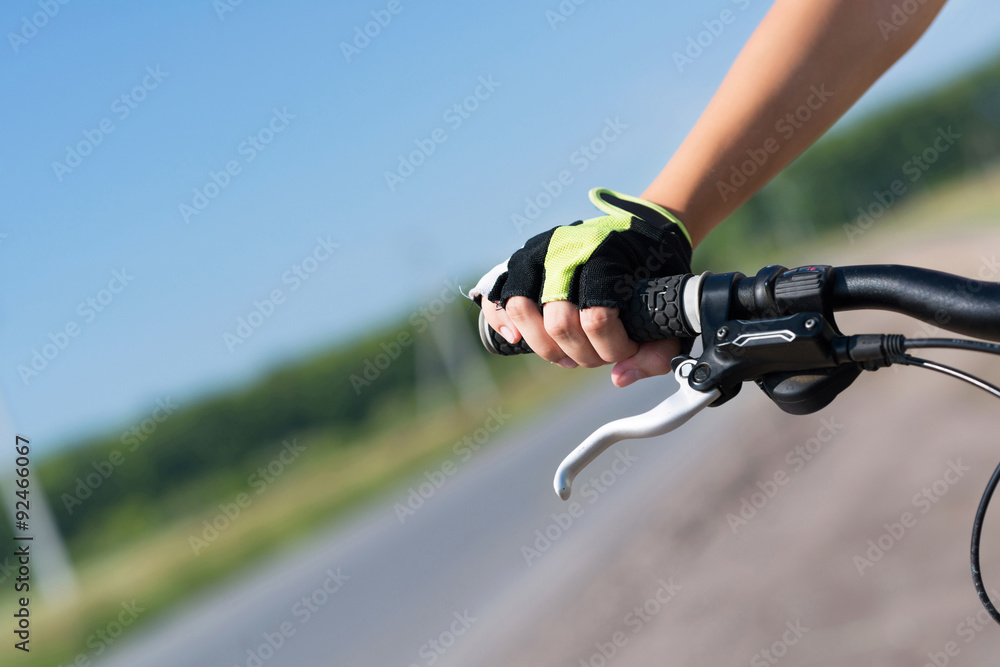 Naklejka premium Bicycle ride