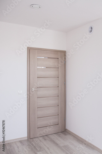 Solid wooden door