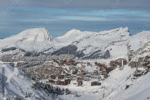 Avoriaz in winter