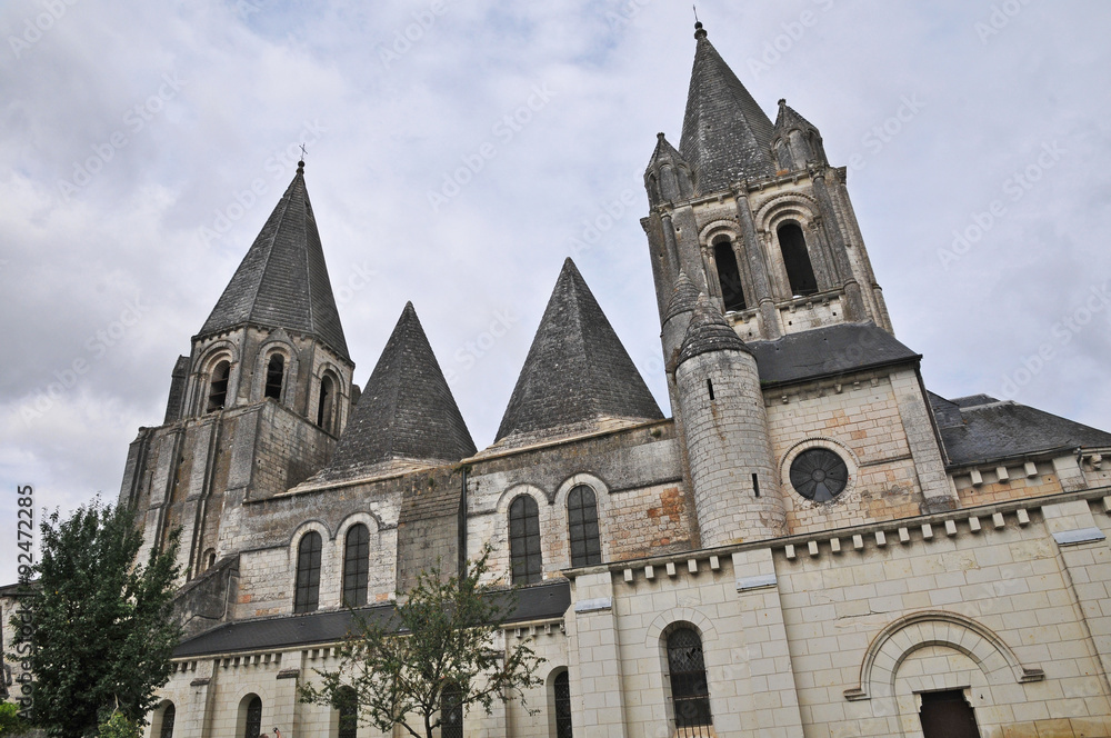 Loches, la chiesa di Saint Ours - Indre Loira, Francia