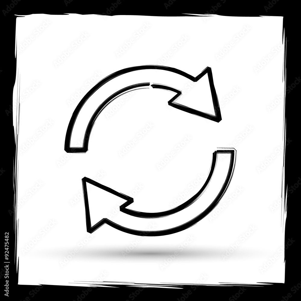 Reload two arrows icon Reload two arrows icon