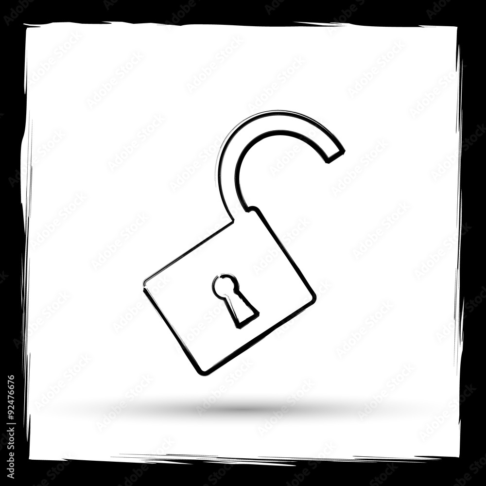 Open lock icon Open lock icon