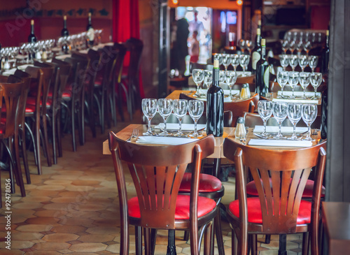 Fotografie Restaurant interior