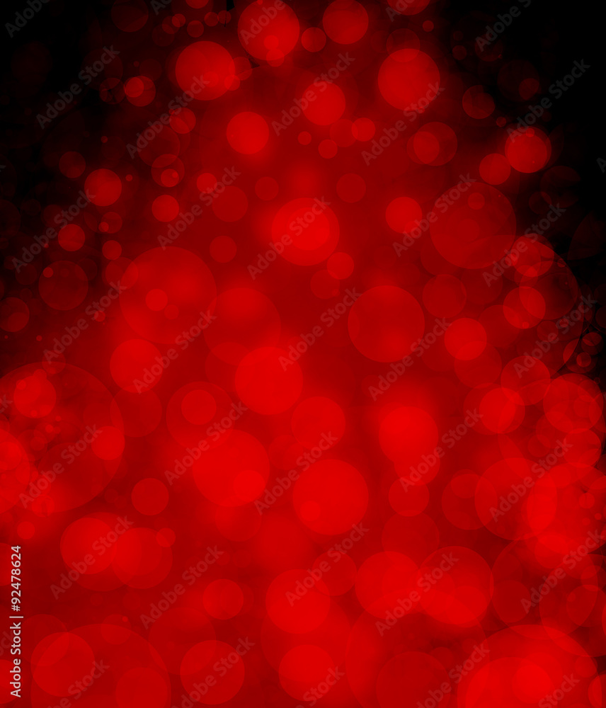 red bokeh circle lights on black background red bokeh circle lights on black background