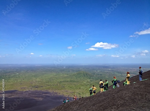 Adventure Seekers Volcano Boarding down Cerro Negro, Leon, Nicaragua