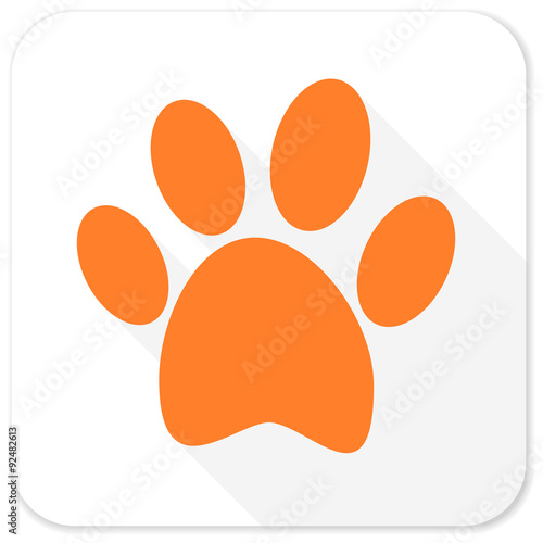 foot flat icon