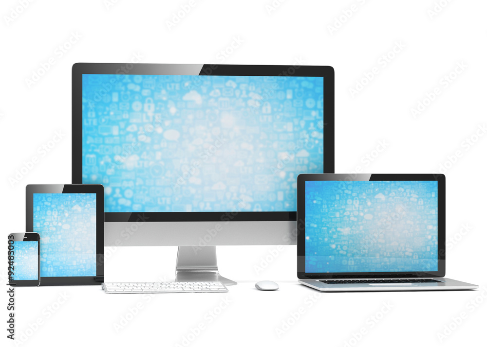 Ultimate web design, laptop, smartphone, tablet, computer Ultimate web design, laptop, smartphone, tablet, computer