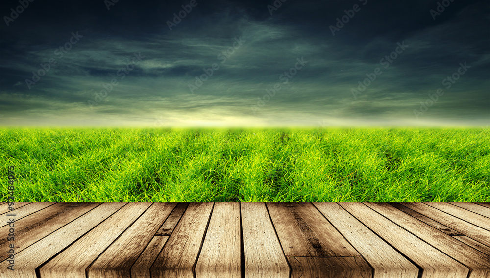 wood textured backgrounds in a room interior on green grass wood textured backgrounds in a room interior on green grass