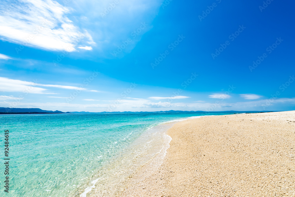 Sea, beach, landscape. Okinawa, Japan, Asia. Sea, beach, landscape. Okinawa, Japan, Asia.