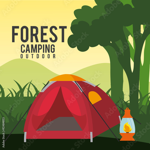 Camping travel and vacations.