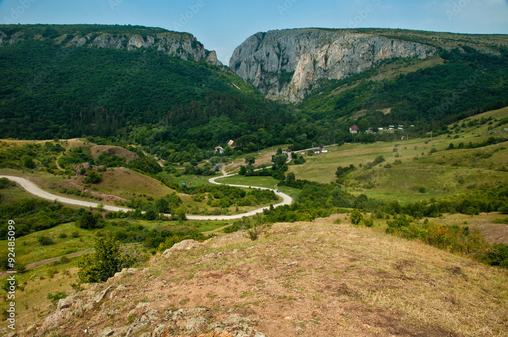 The Turda ravine, Transylvania