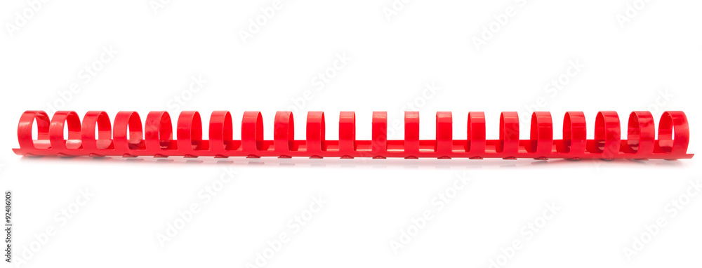 red  binding springs
