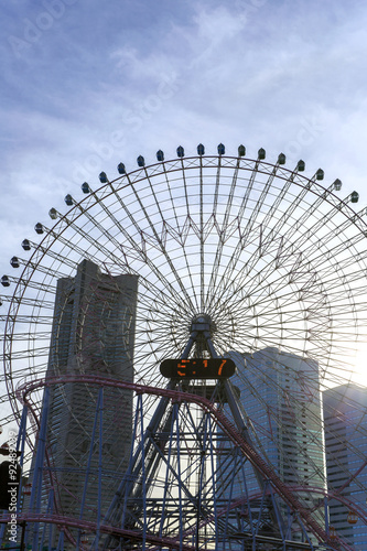 Ferris Wheel at Minato Mirai in Yokohama, Japan