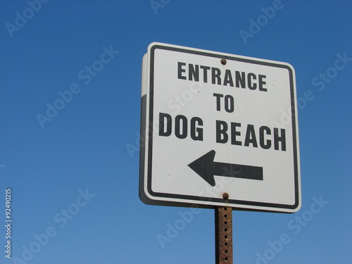 Dog Beach Sign © jdoms