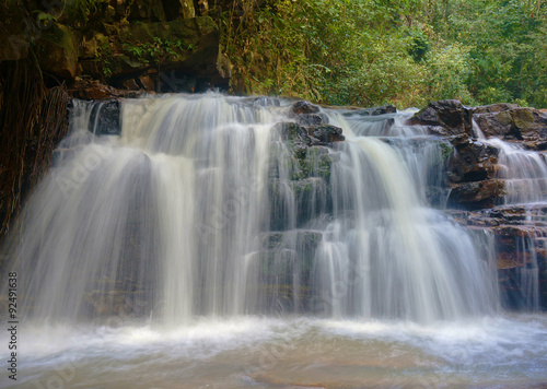 Batu hampar waterfall. Symbol of nature © badins