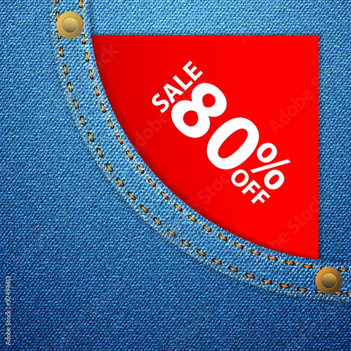 denim pocket and sale eighty off