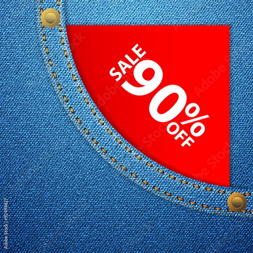 denim pocket and sale ninety off