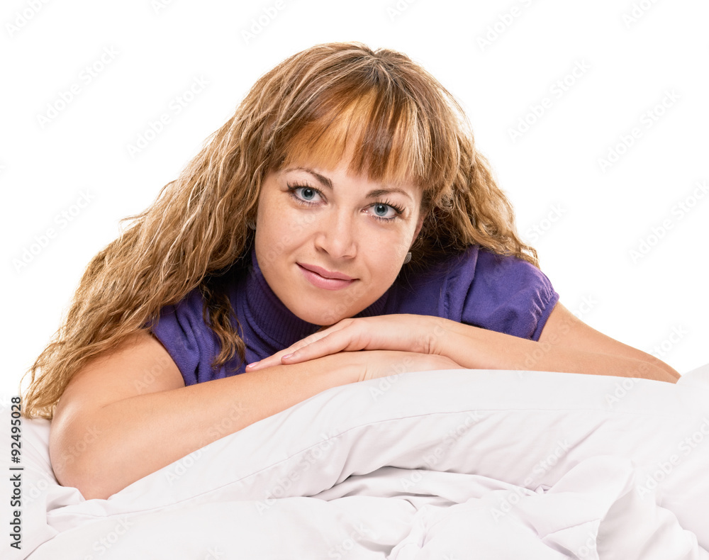 Fototapeta premium Pleasure in the bed