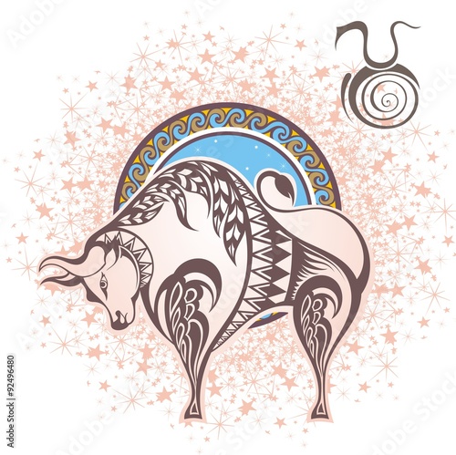 Taurus. Zodiac sign