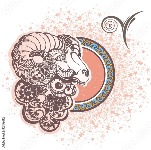 Aries. Zodiac sign