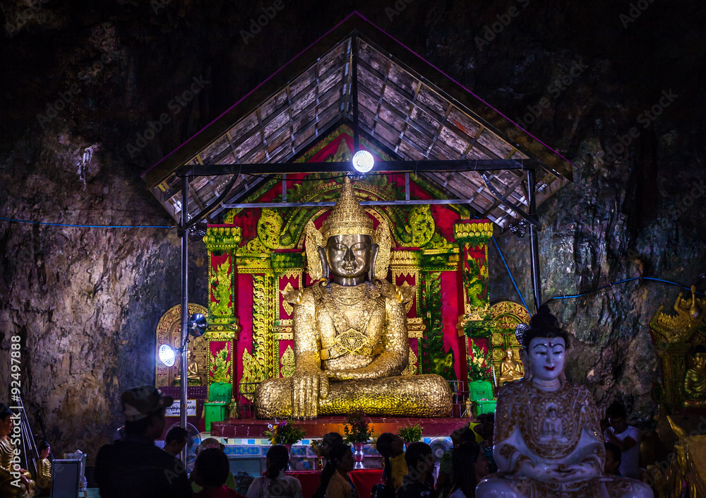 holy cave at Pyin Oo Lwin,myanmar