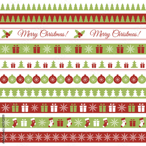 Christmas borders
