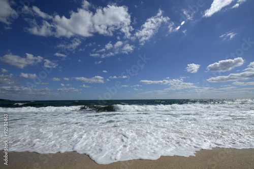 beach and sea