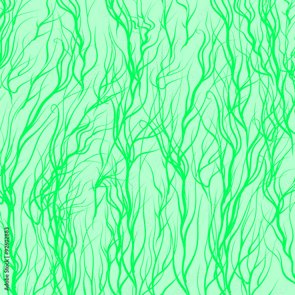 Trees on Green Background Trees on Green Background