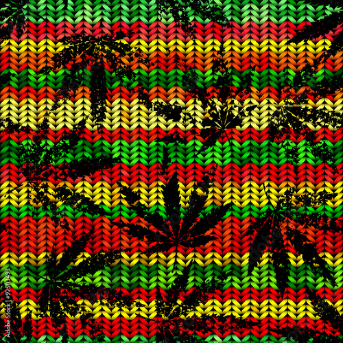 Hemp leaves