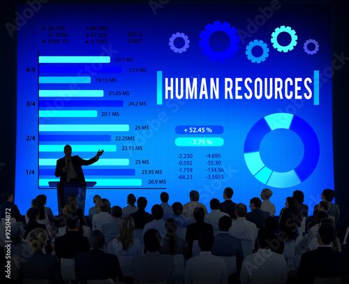 Human Resources Employment Career Plan Concept