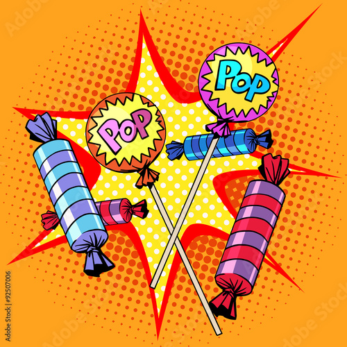 Sweets lollipops candy