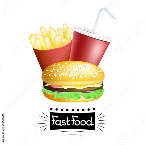 fast food banner