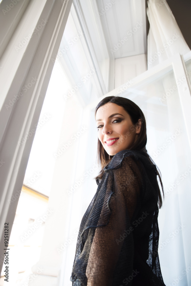 Fototapeta premium At the window