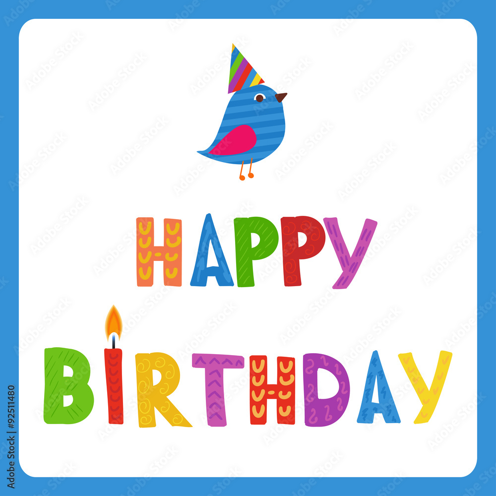 Set of color Birthday candles Set of color Birthday candles