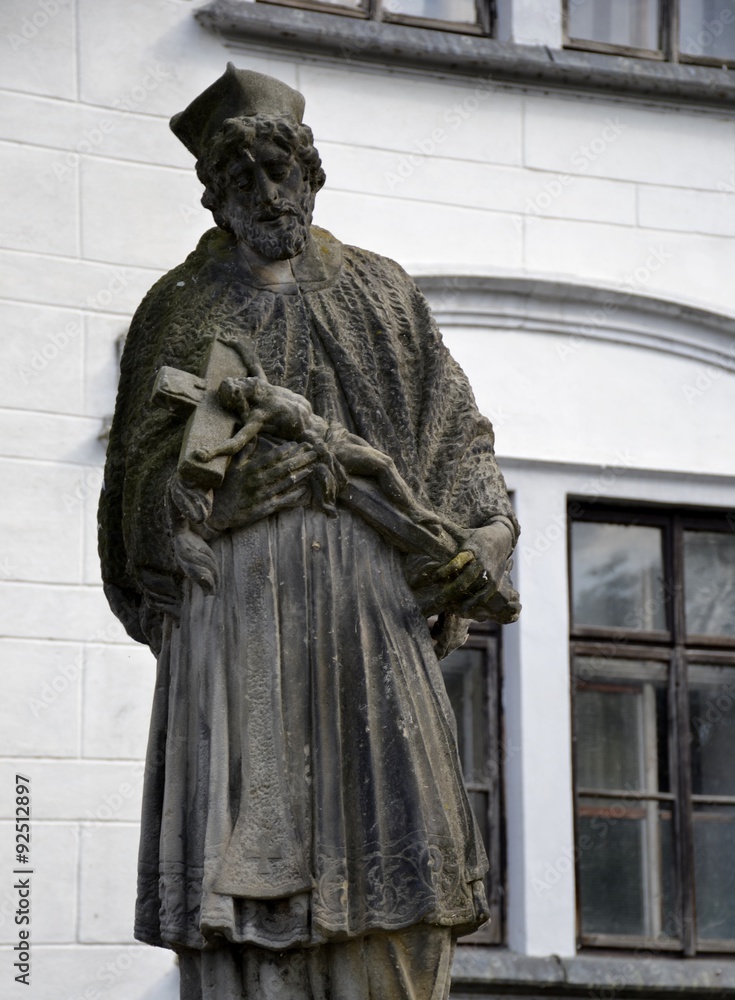 Detail of John of Nepomuk statue