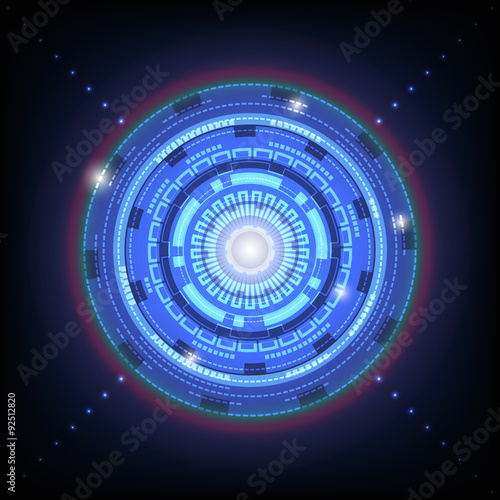 technology, background, abstract, vector