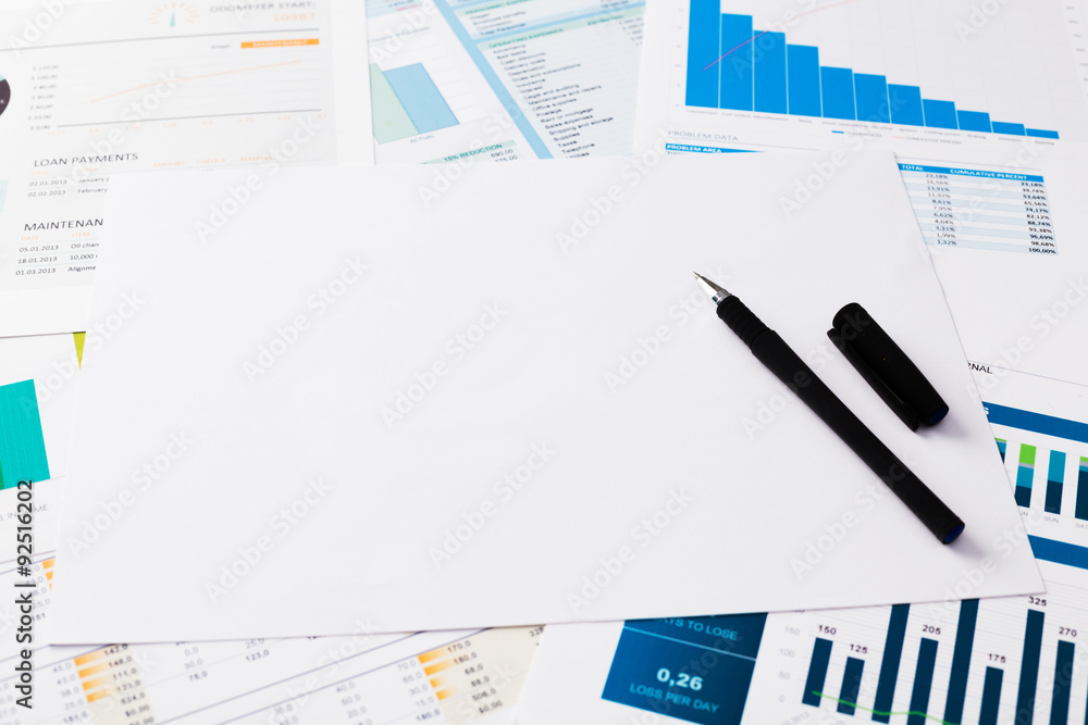 Business graphics, financial analysis Business graphics, financial analysis